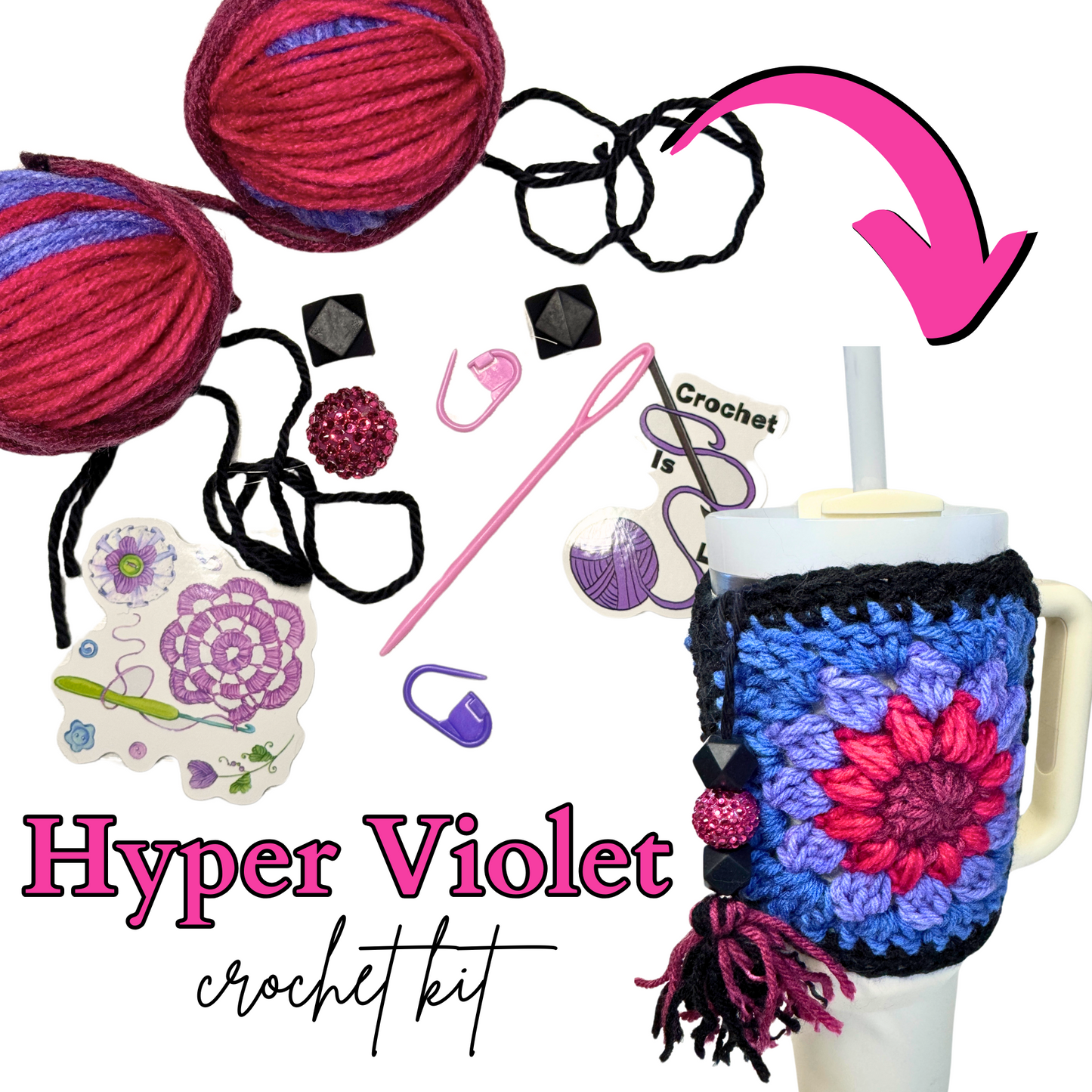 Tumbler Sweater CROCHET KIT