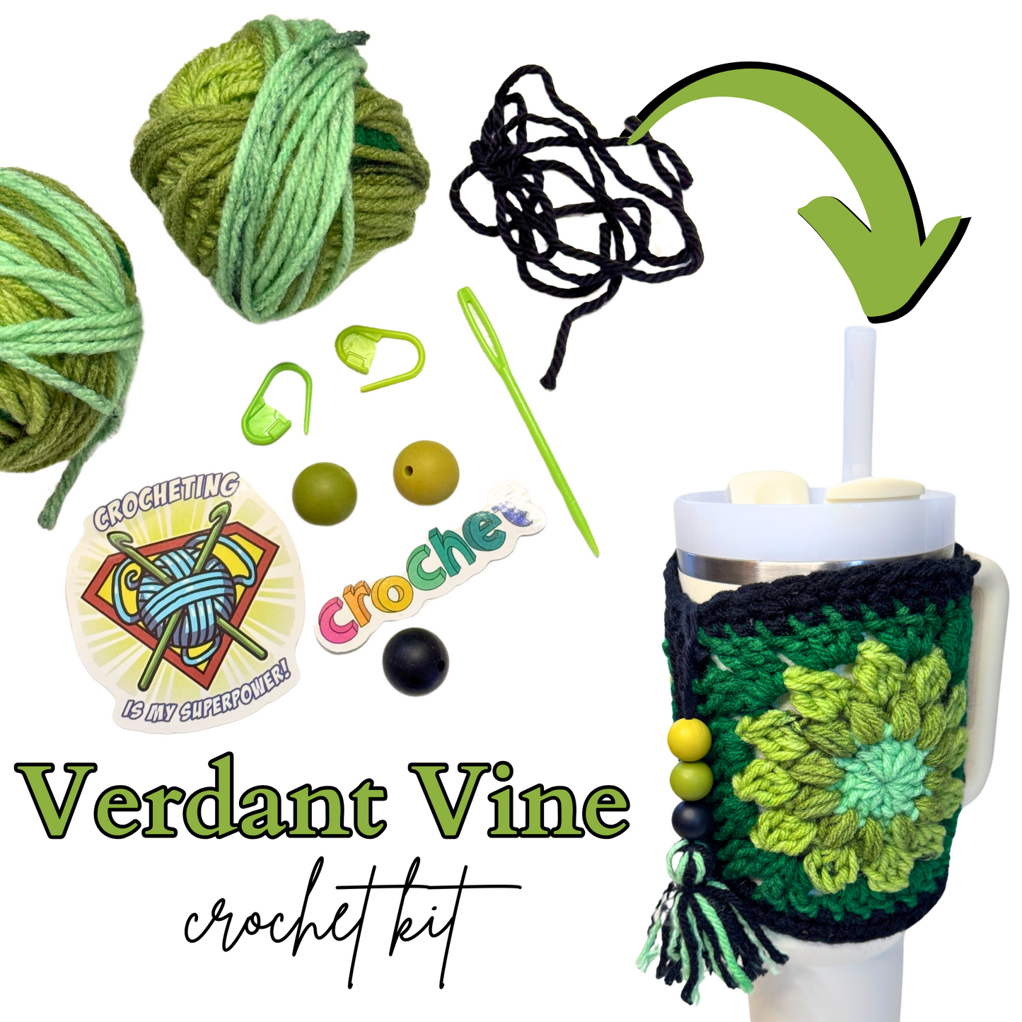 Tumbler Sweater CROCHET KIT