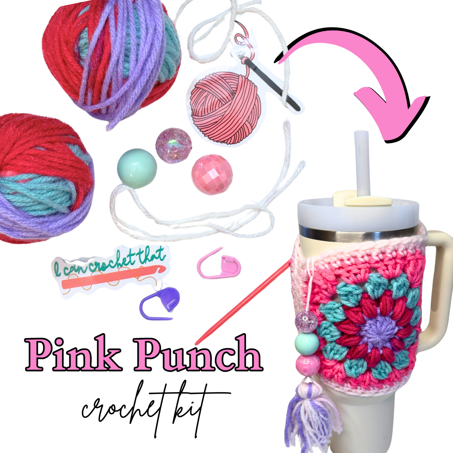 Tumbler Sweater CROCHET KIT