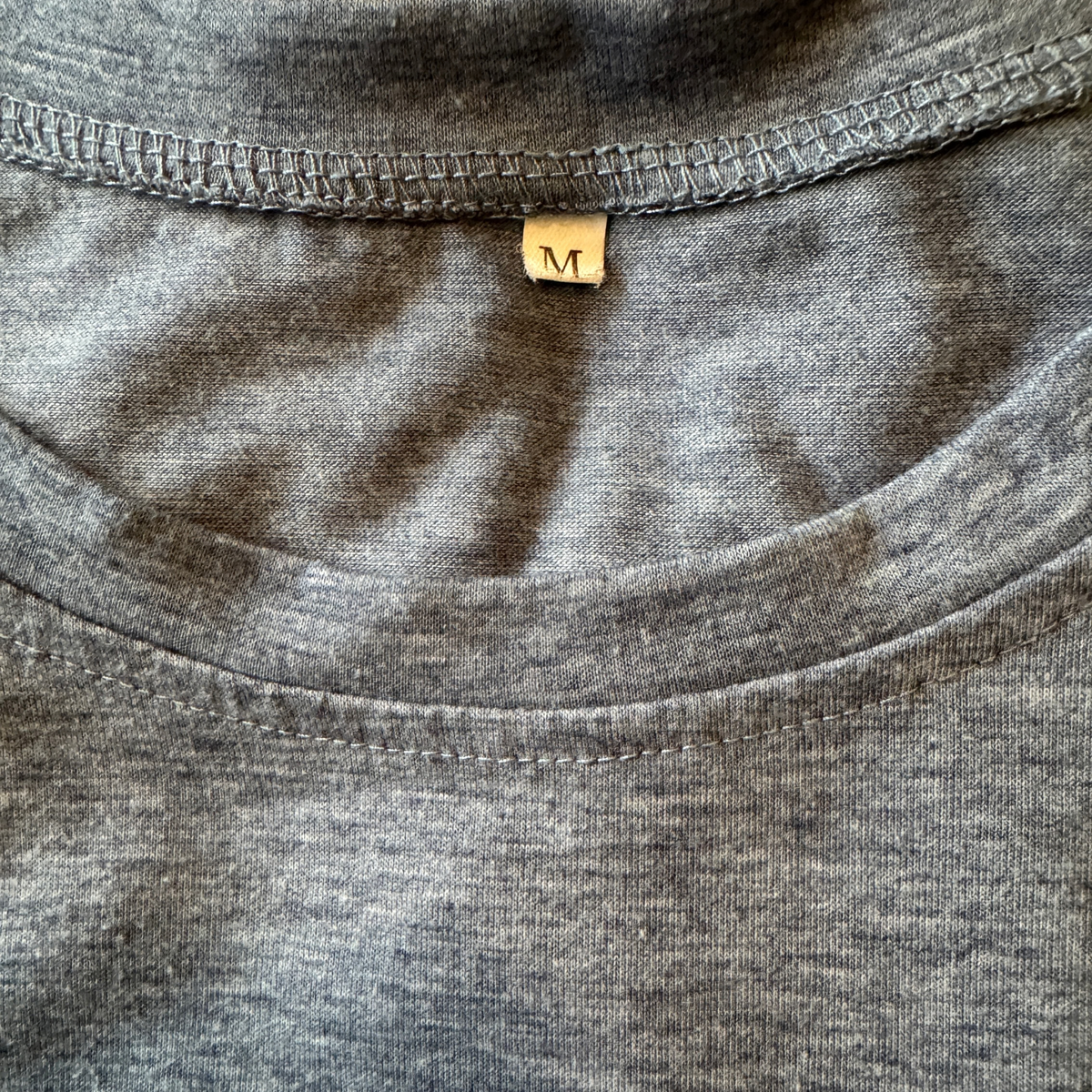 Dog Mom Crochet-Detailed Shirt (M)