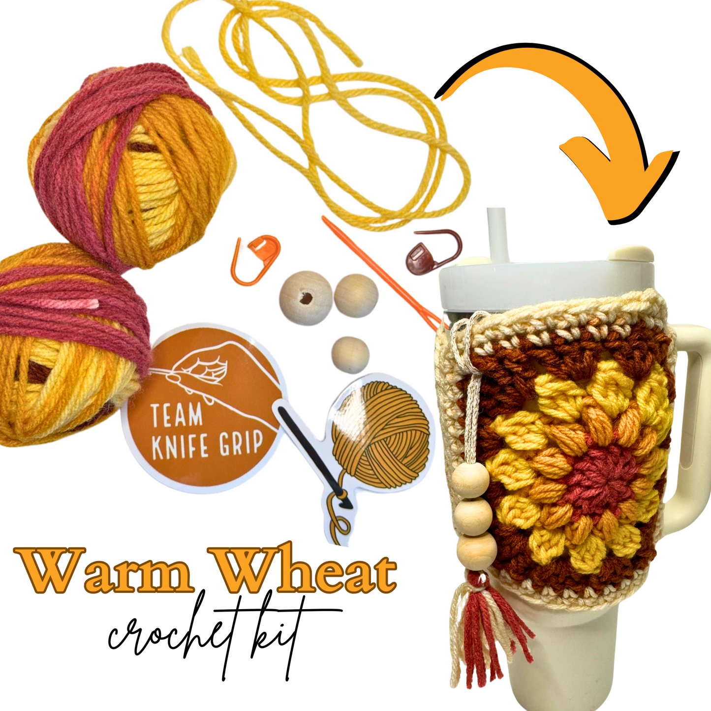 Tumbler Sweater CROCHET KIT