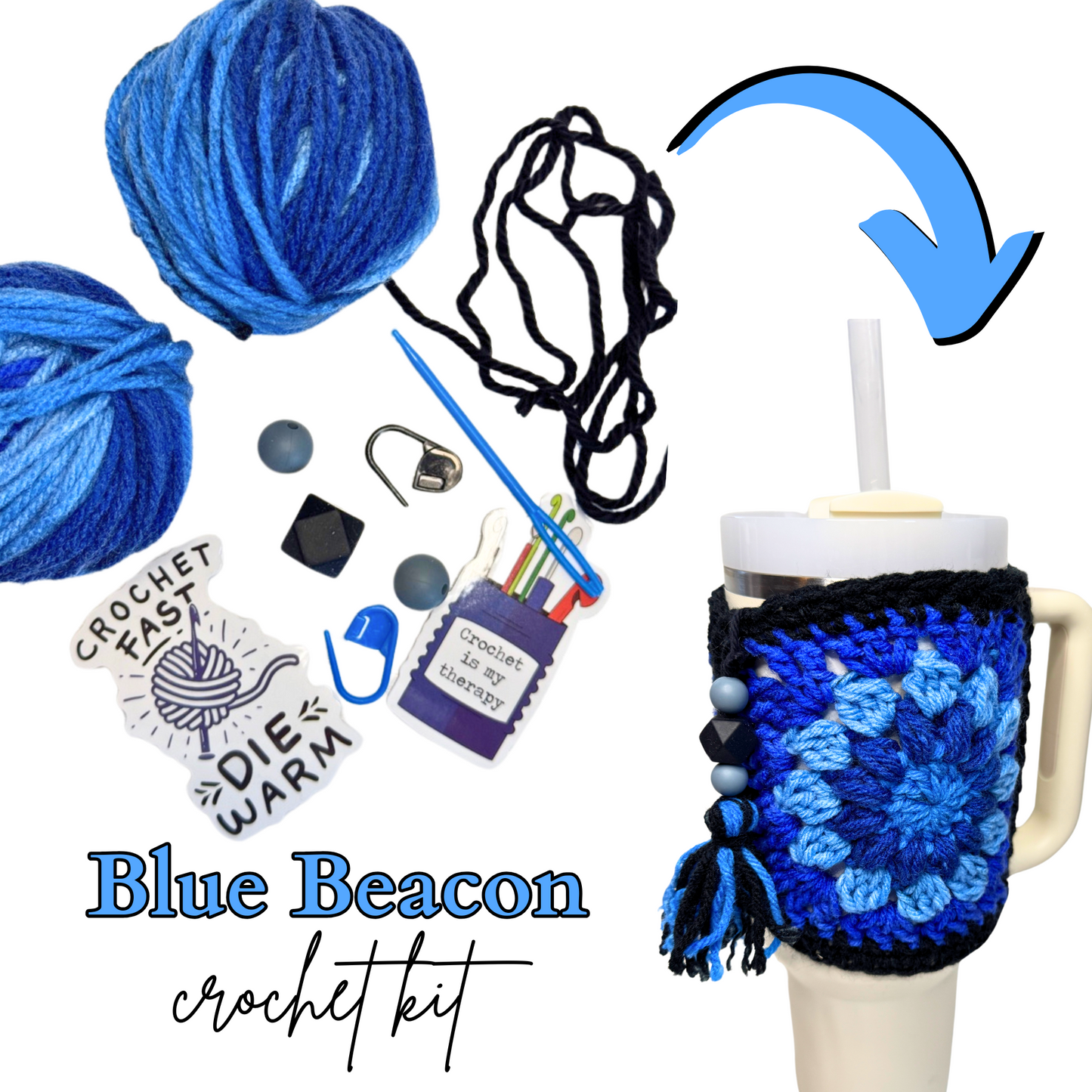 Tumbler Sweater CROCHET KIT