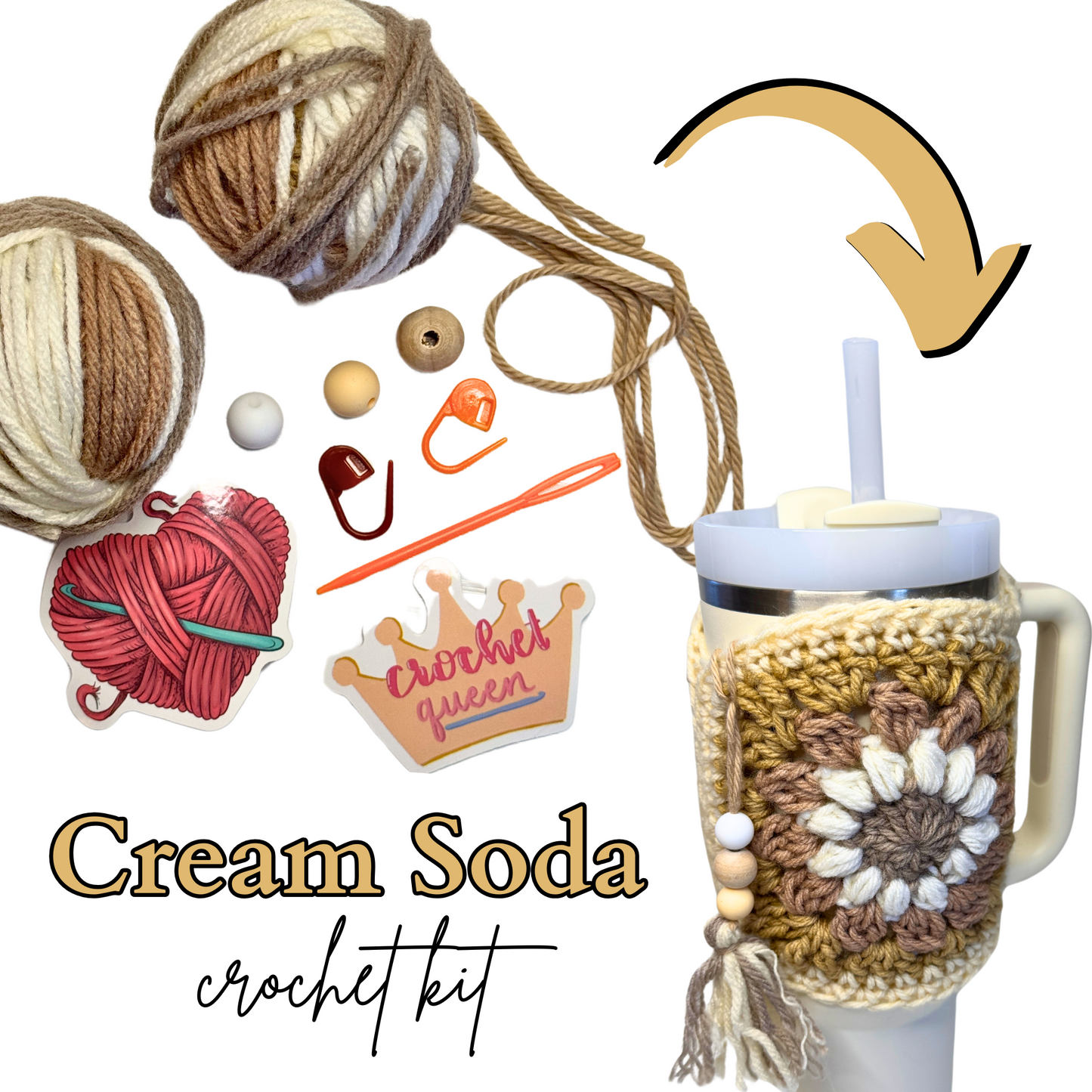 Tumbler Sweater CROCHET KIT