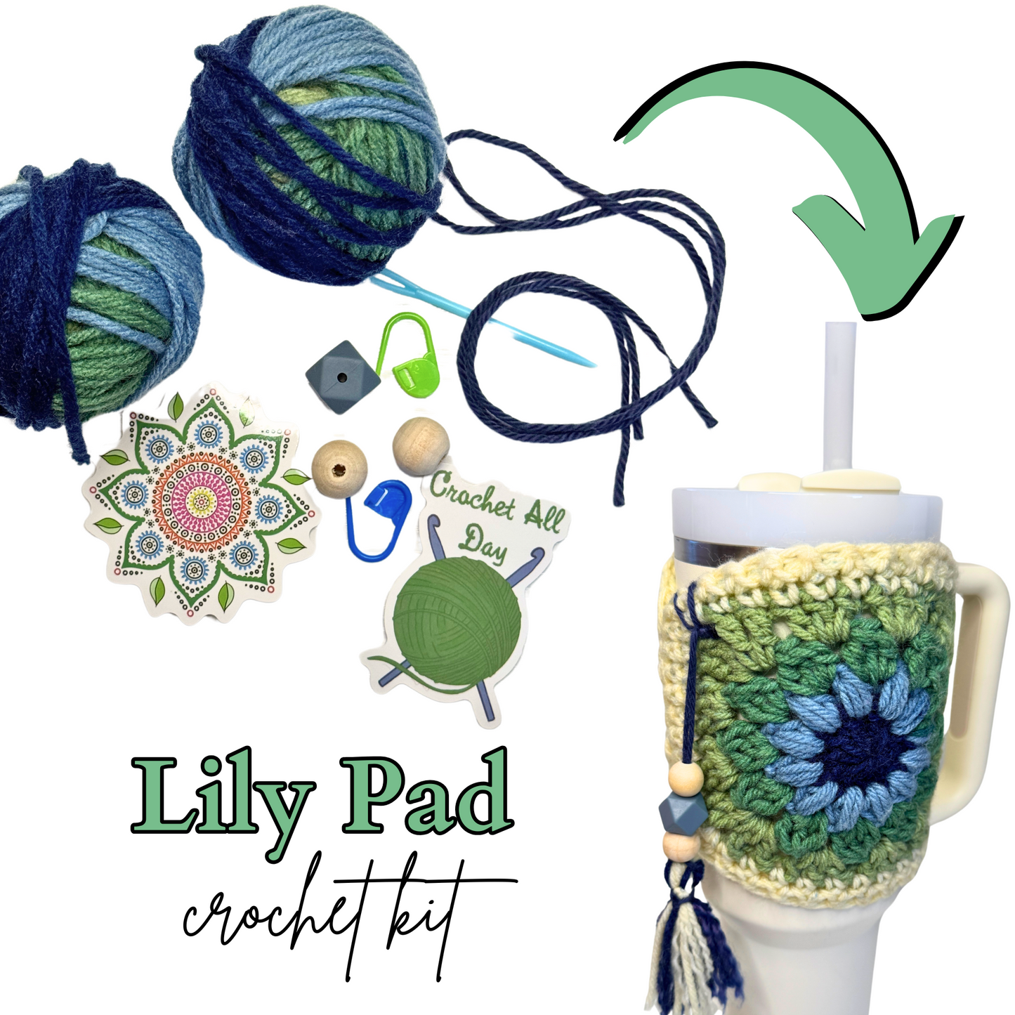 Tumbler Sweater CROCHET KIT