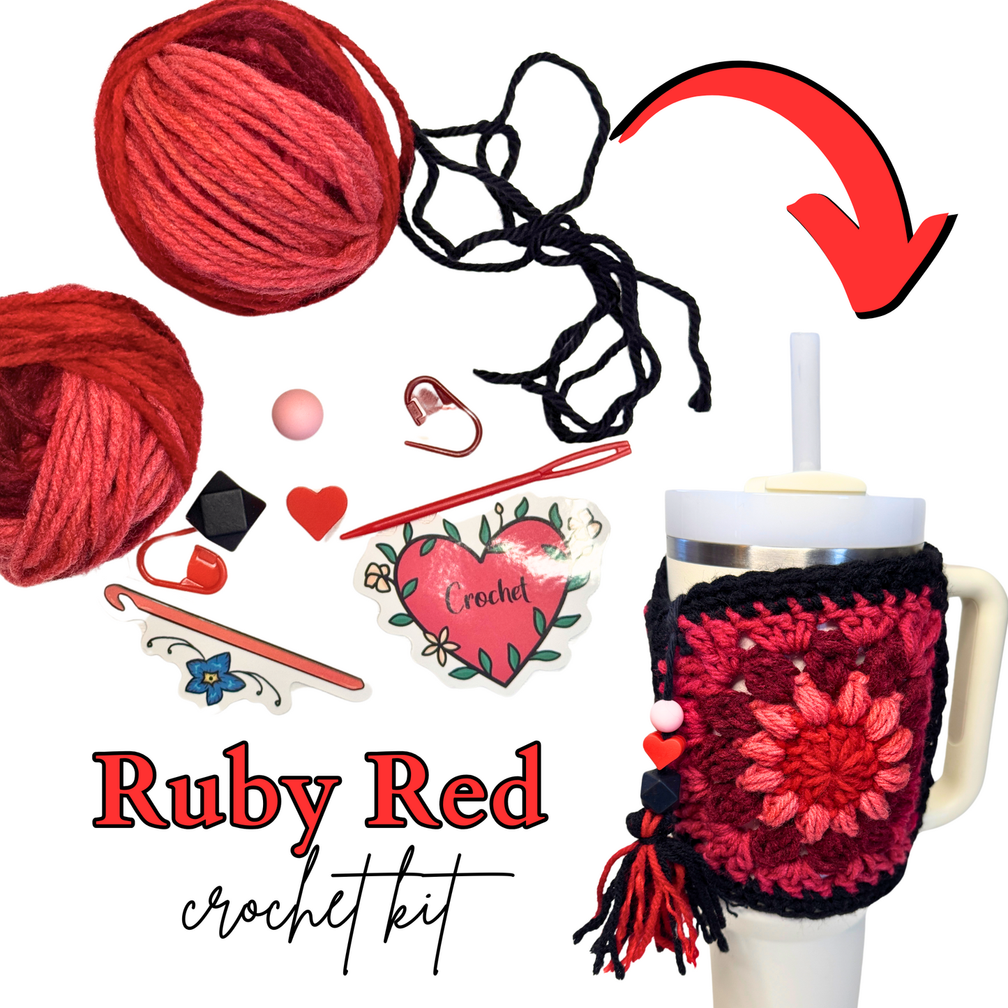 Tumbler Sweater CROCHET KIT