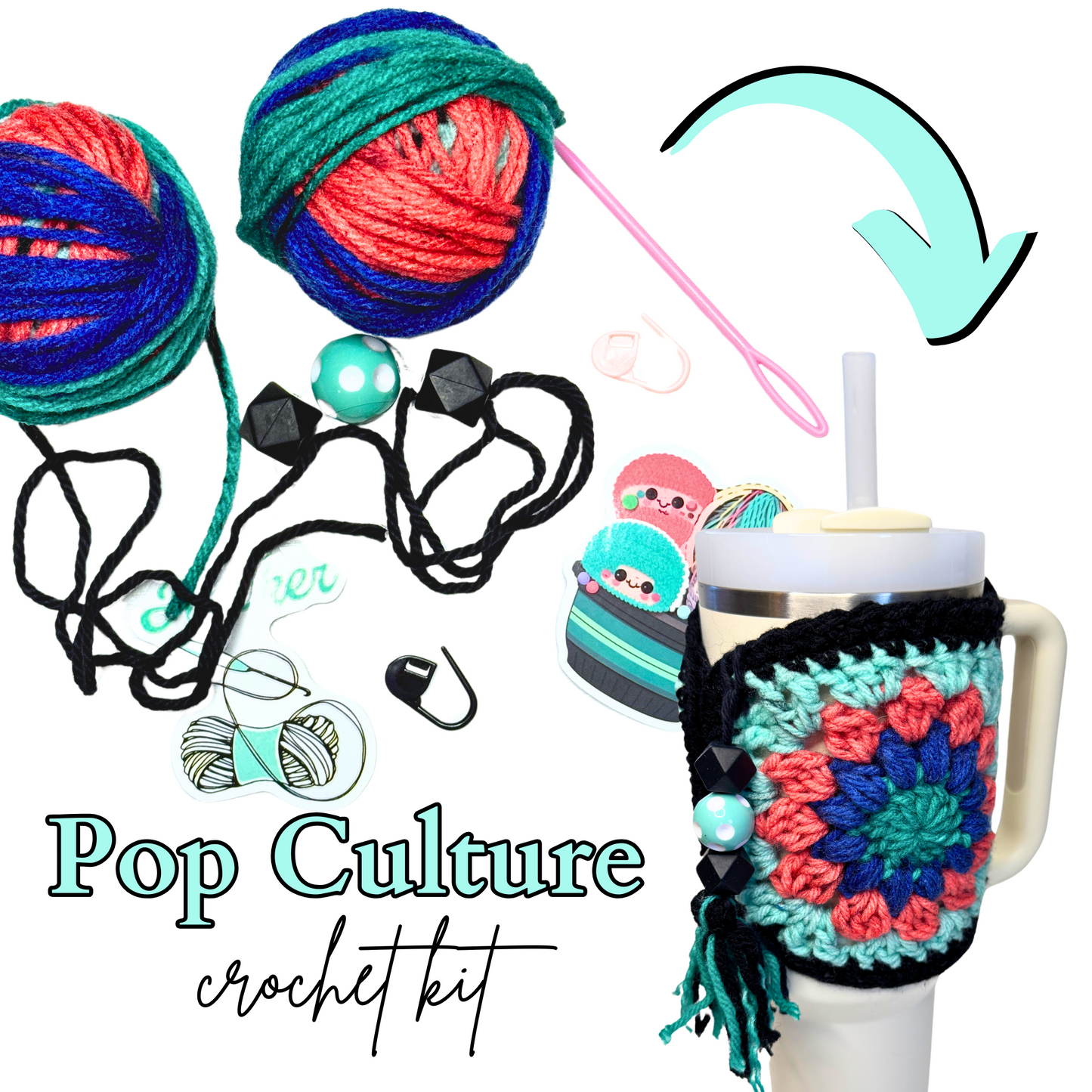 Tumbler Sweater CROCHET KIT