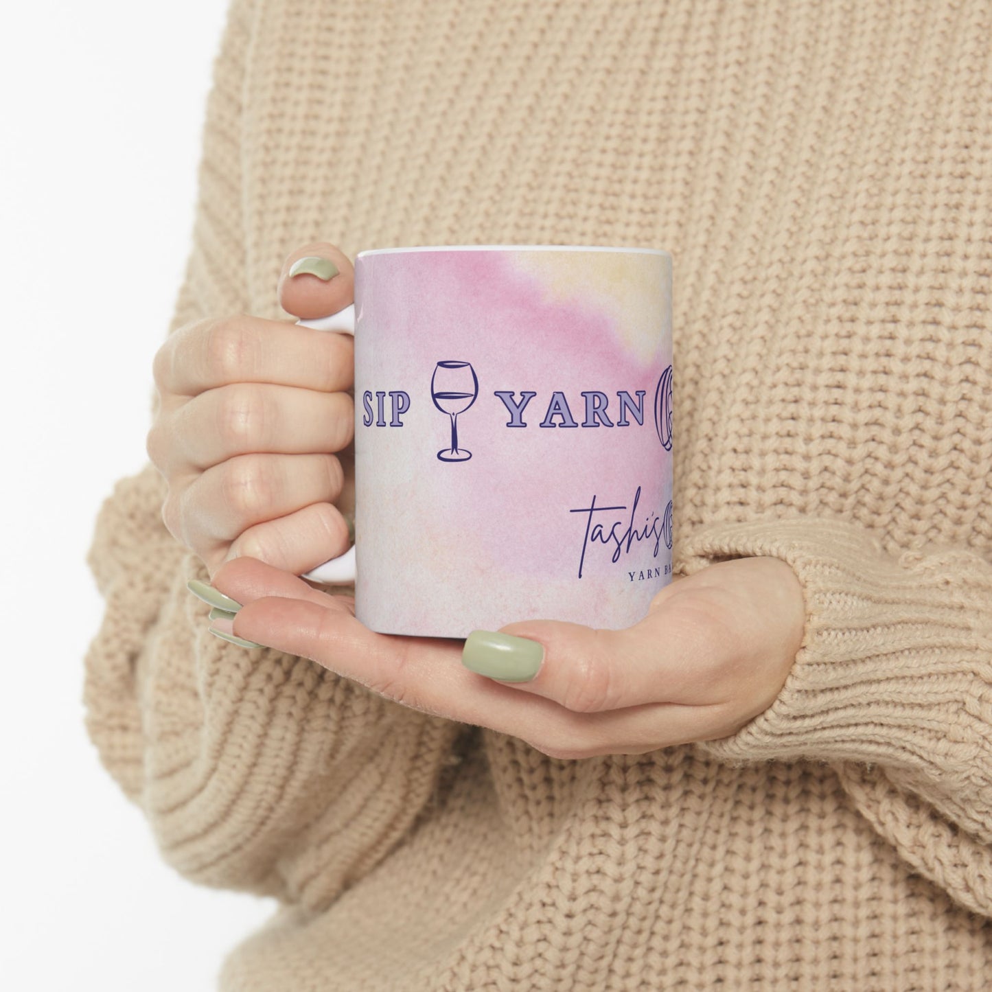 Tashi's Yarn Bar Ceramic Mug (11oz)