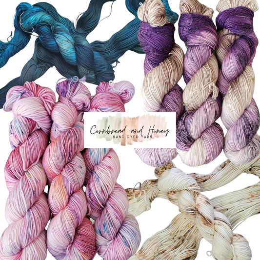 Cornbread and Honey Fingering Weight Yarn