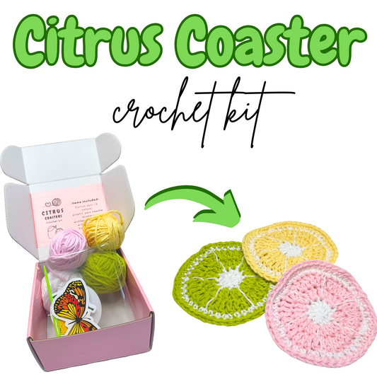 Citrus Coaster CROCHET KIT
