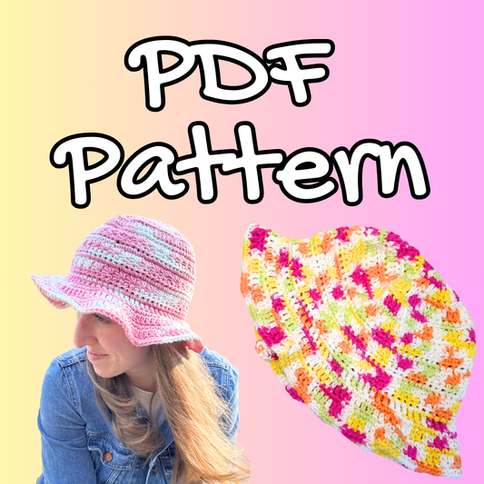 Starburst Sunhat PDF PATTERN