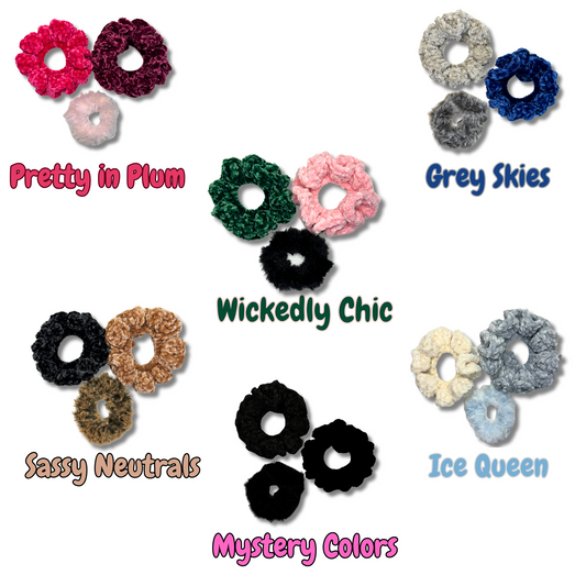 Scrunchie CROCHET KIT