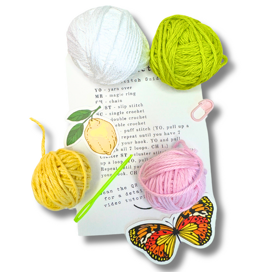 Citrus Coaster CROCHET KIT