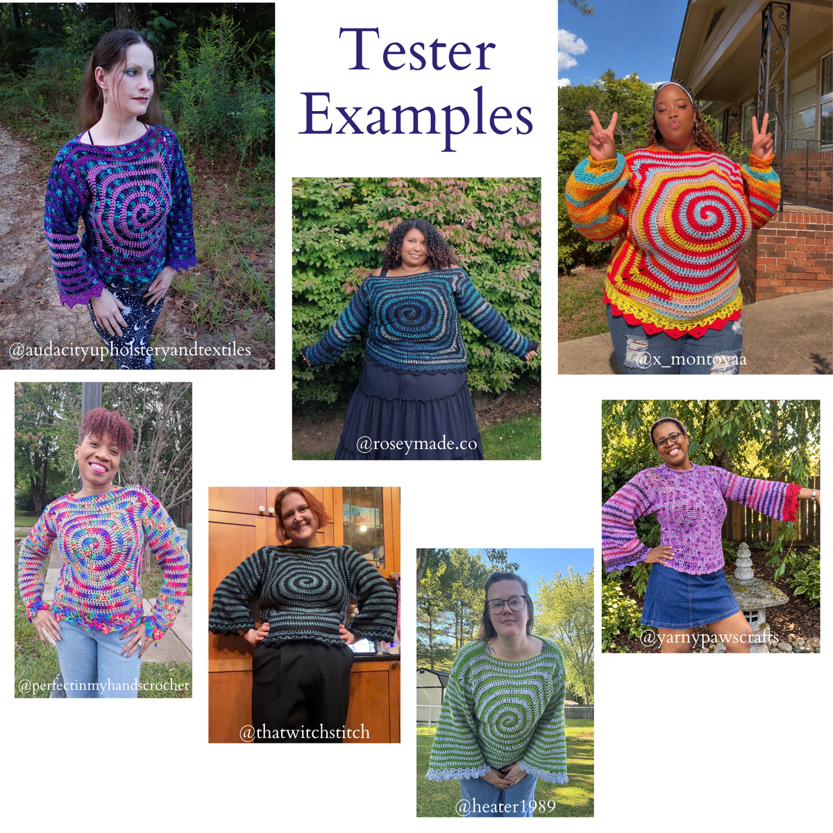 Spiralbound Sweater PDF PATTERN