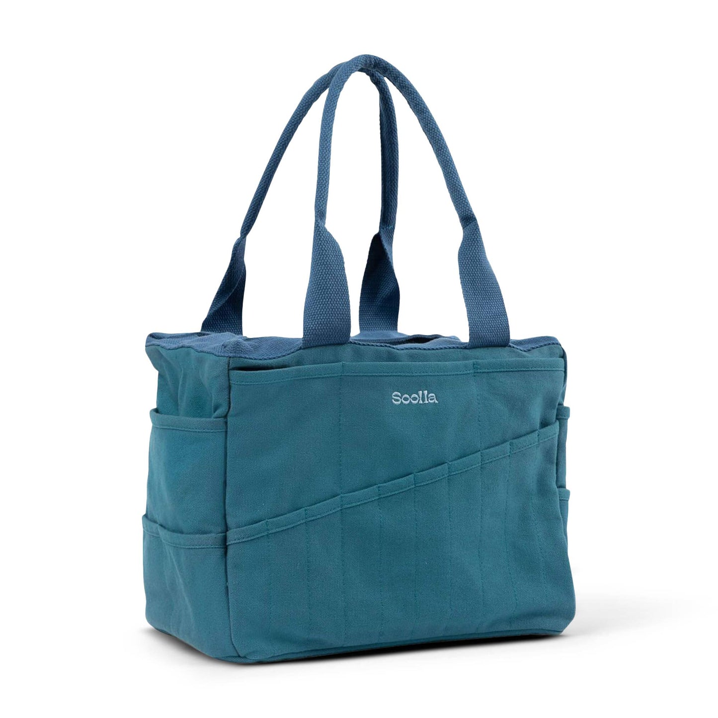 Soolla® Studio Artist Bag, Aquamarine, Knitting Crochet Yarn Tote
