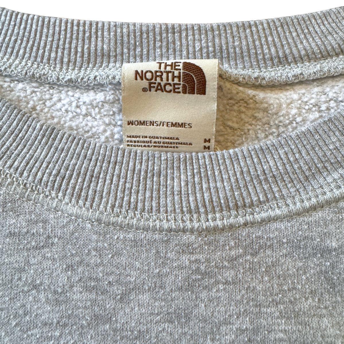 Grey North Face Sweatshirt (M)