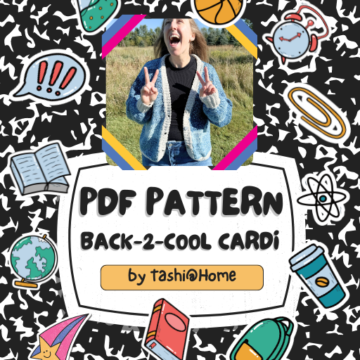 Back-2-Cool Cardigan PDF PATTERN