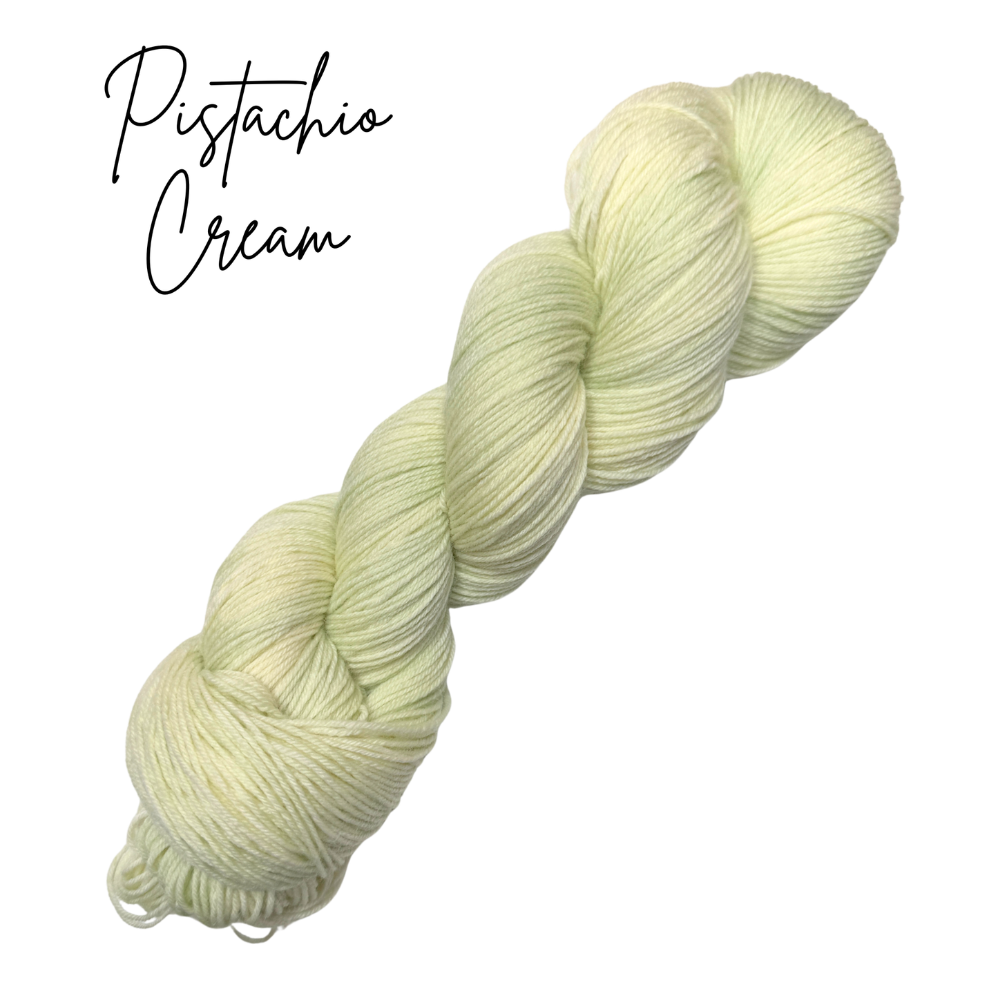 Pistachio Cream (fingering & worsted)