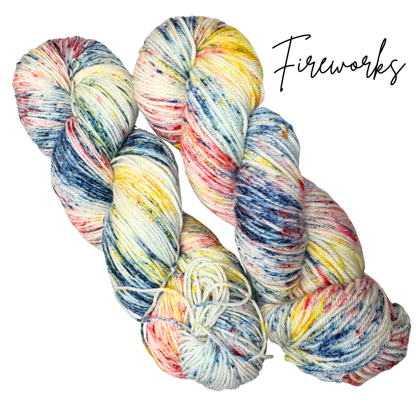 Fireworks (fingering & worsted)