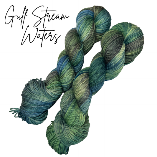 Gulf Stream Waters (fingering & worsted)