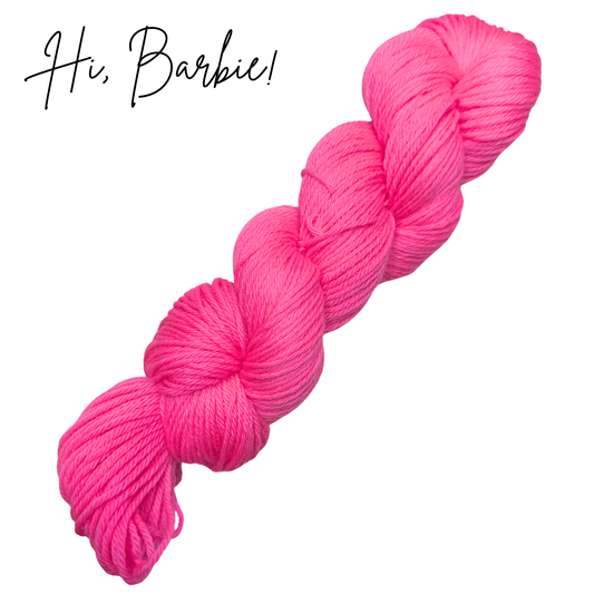 Hi, Barbie! (worsted)