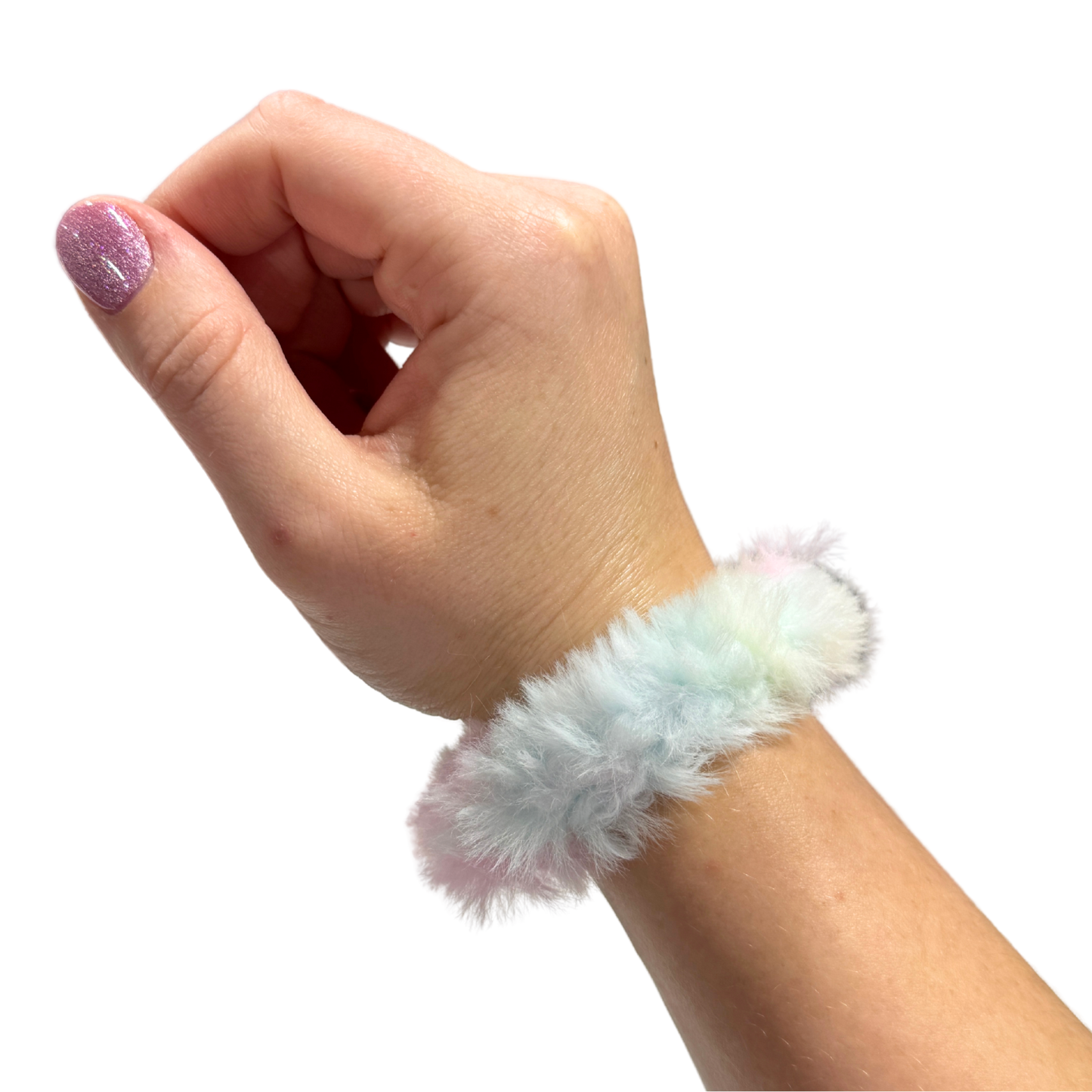 Faux Fur Scrunchies