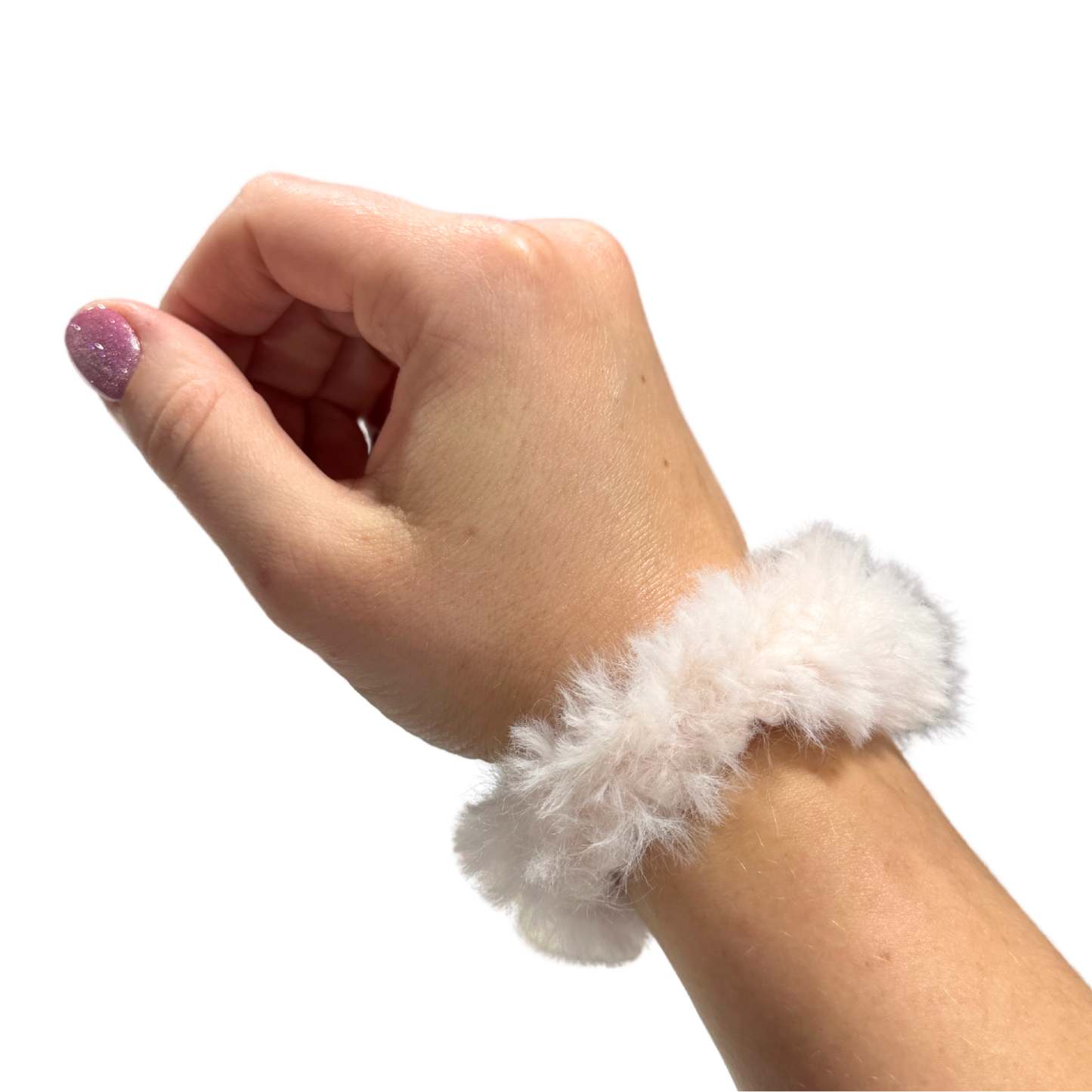 Faux Fur Scrunchies