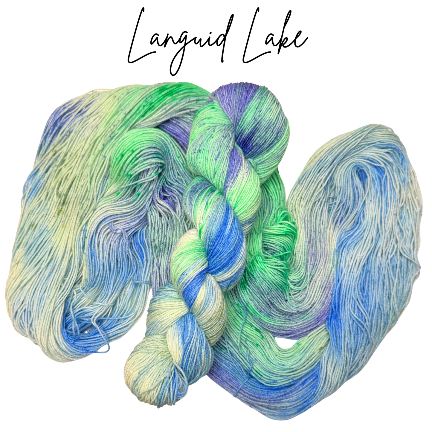 Languid Lake (fingering & worsted)
