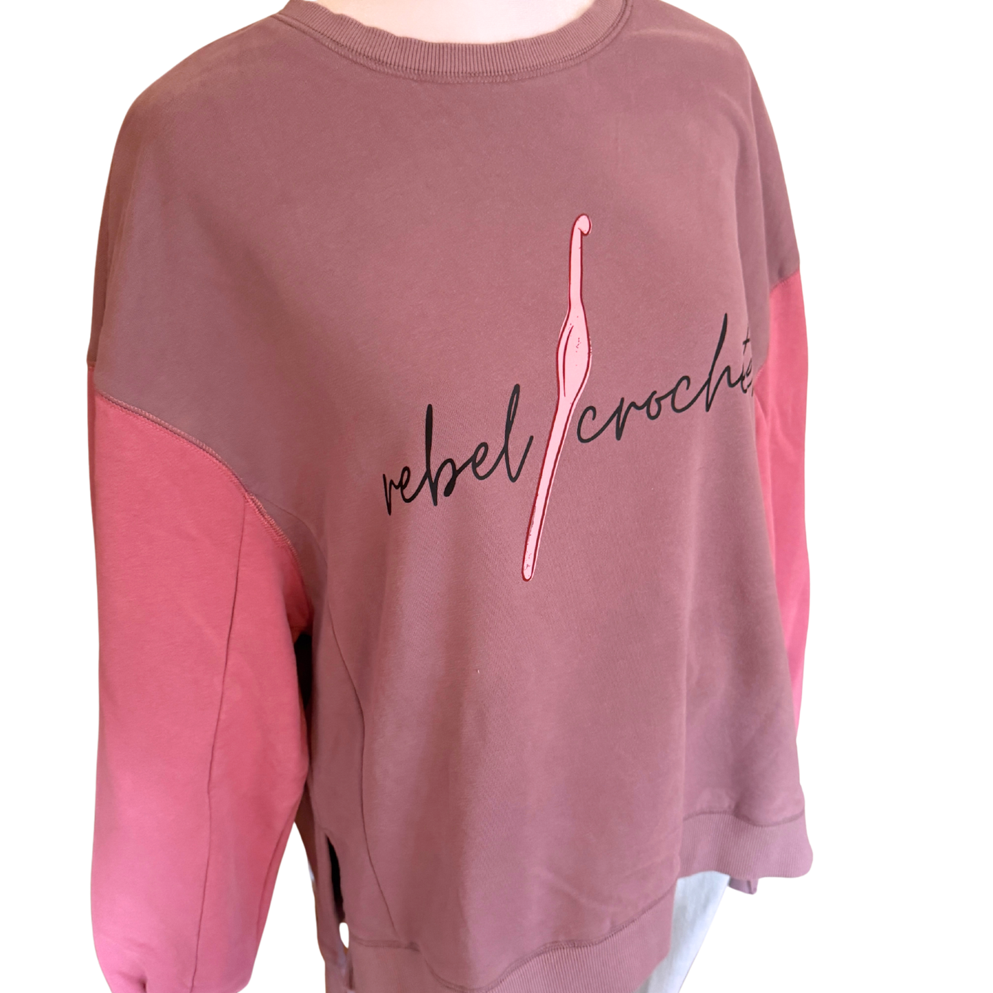 Rebel Crocheter Sweatshirt (M)