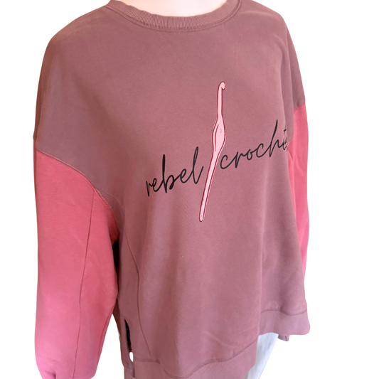 Rebel Crocheter Sweatshirt (M)