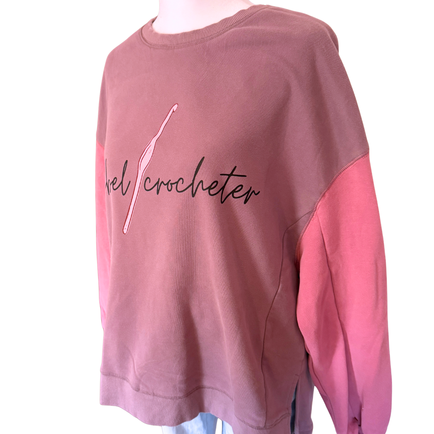 Rebel Crocheter Sweatshirt (M)