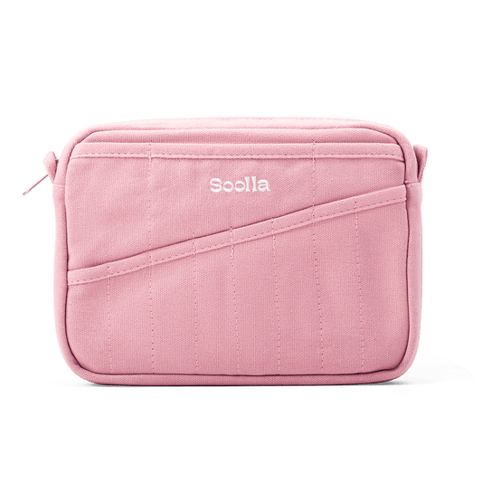 Soolla® Studio Crochet Pouch, Desert Rose