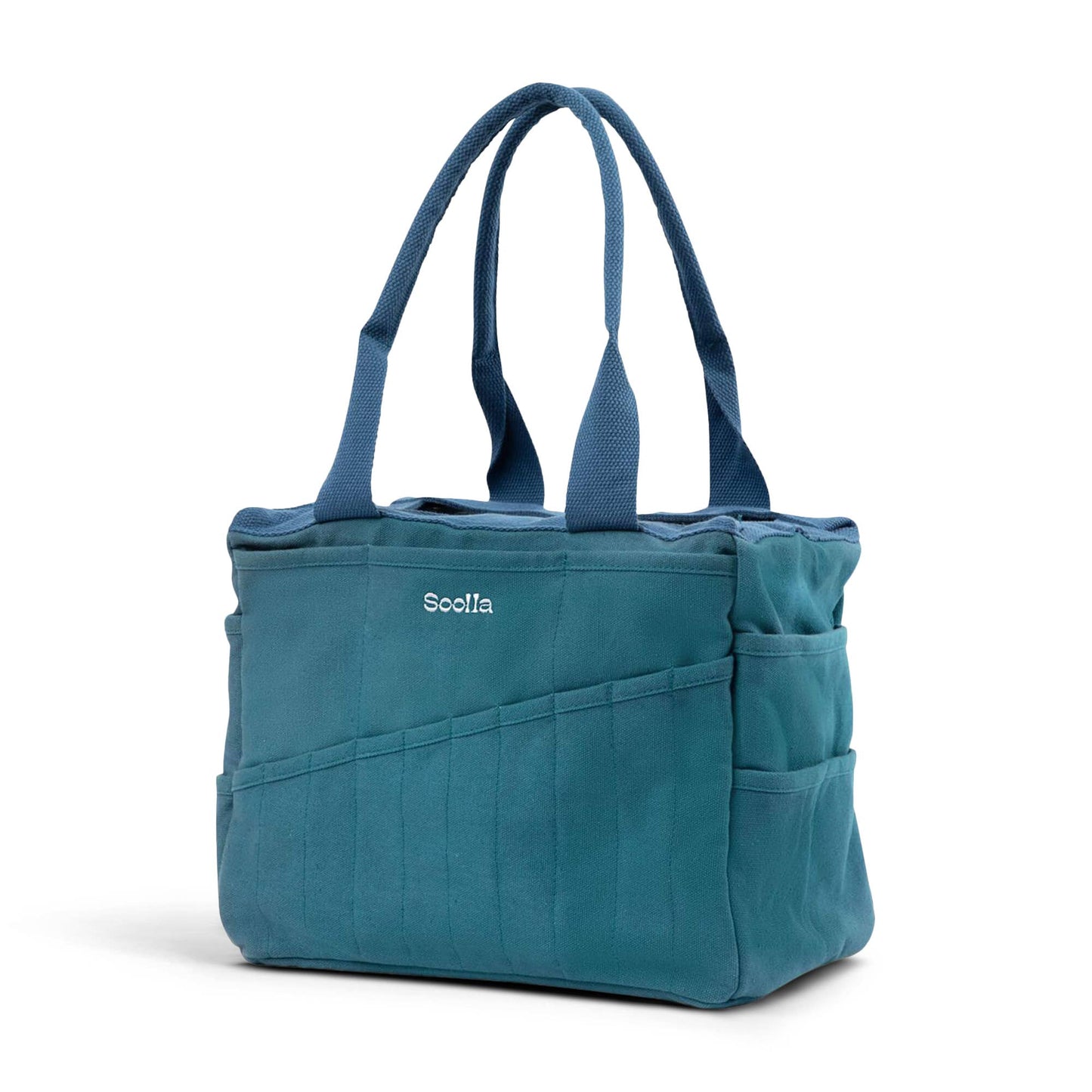Soolla® Studio Artist Bag, Aquamarine, Knitting Crochet Yarn Tote